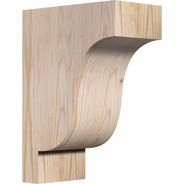 Ekena Millwork Newport Smooth Corbel, Douglas Fir, 5 1/2"W x 10"D x 14"H COR06X10X14NEW00SDF - main